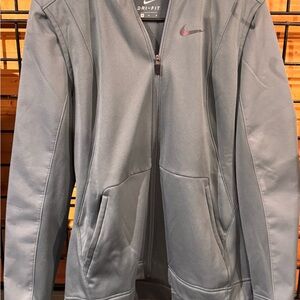 Nike Women's Dri-FIT Gray Bomber Jacket
